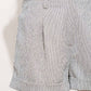 And The Why Pin Striped High Waist Rolled Shorts
