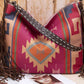 Amelia Southwestern Geometric Canvas Tote Bag