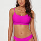 SANDn'SUN Scoop Neck Sleeveless Swim Set