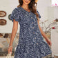 Women's Cressida Animal Print Button Front Flutter Sleeve Dress