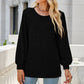 Full Size Round Neck Long Sleeve Top