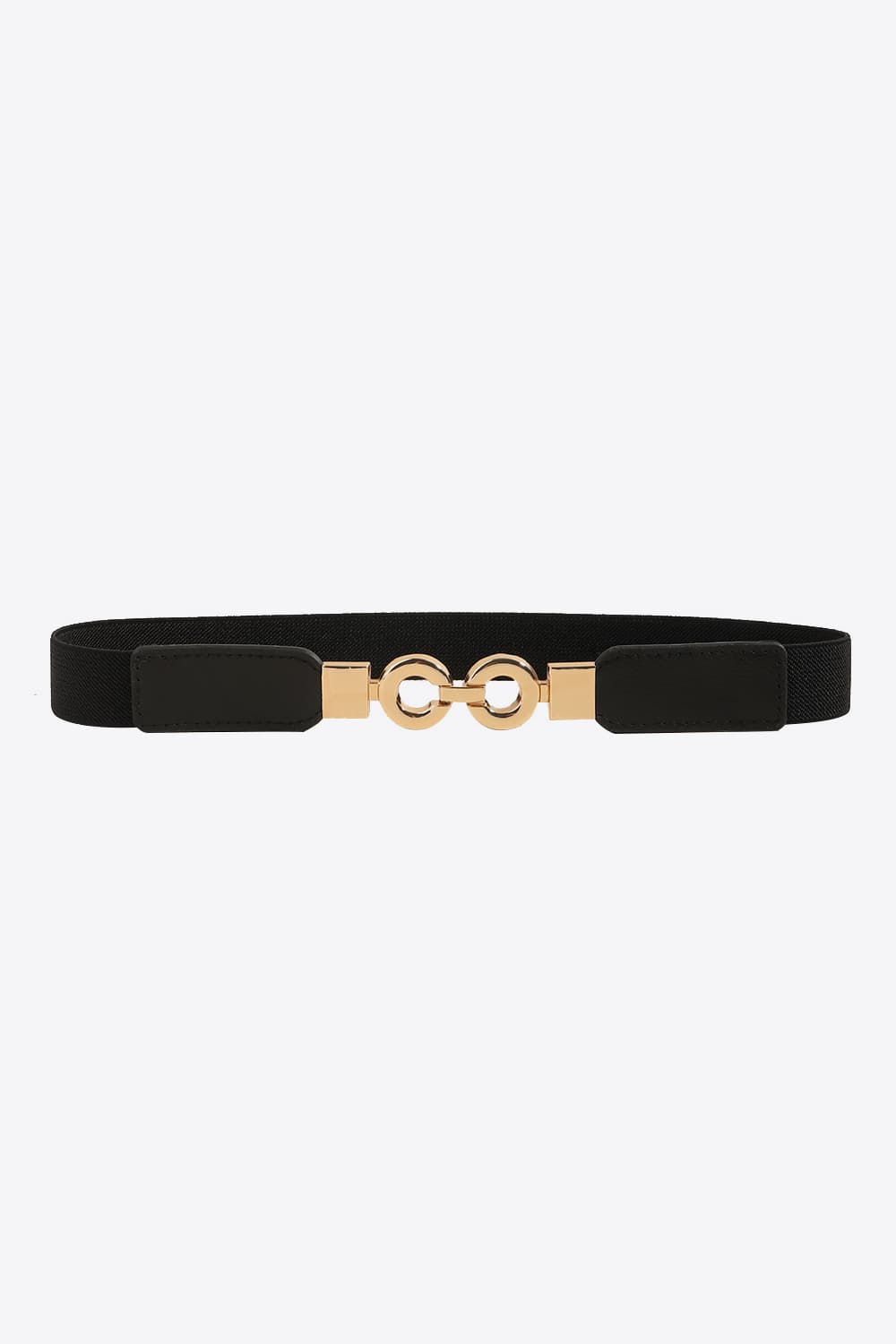 Black, Caramel, or White One Size PU Leather Belt