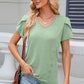 V-Neck Short Sleeve T-Shirt