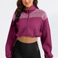 ShaysCoatsnMore Contrast Drawstring Zip Up Jacket