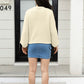 Button Up Long Sleeve Cardigan with Pockets