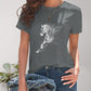 Horse Round Neck Short Sleeve T-Shirt