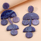 Geometrical Shape Acrylic Dangle Earrings