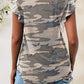 Printed Round Neck Short Sleeve T-Shirt