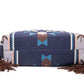 Amelia Southwestern Geometric Canvas Tote Bag