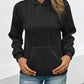 Long Sleeve Front Pocket Hoodie