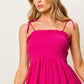 BiBi Texture Smocked Sleeveless Jumpsuit - Brand BiBi
