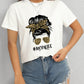 MOMLIFE Round Neck Short Sleeve T-Shirt