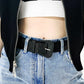 Glitter PU Leather Belt