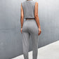 HANNAH BELL Sleeveless Top and Joggers Set