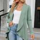 LakenLea Full Size Open Front Long Sleeve Cardigan