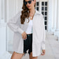 Full Size Dropped Shoulder Longline Shirt