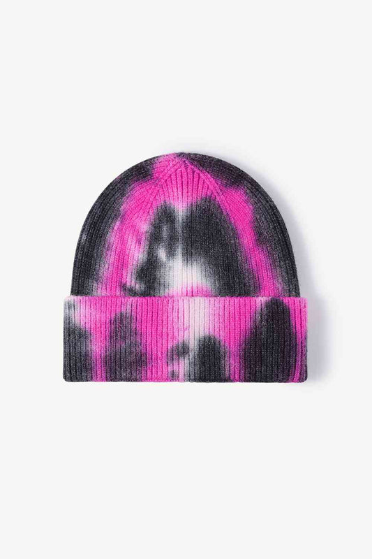 CHIC HATZ Tie-Dye Hat Cuffed Knit Beanie