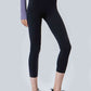 Full Size Wide Waistband Cropped Sports Leggings