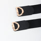Women's D Buckle Elastic Belt