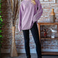 Heimish Full Size Round Neck Dropped Shoulder Blouse