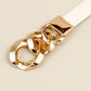 TranquilNights PU Skinny Belt