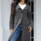 Pocketed Button Up Collared Neck Cardigan