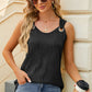 Round Neck Wide Strap Tank