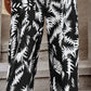 Printed Spaghetti Strap Jumpsuit with Pockets
