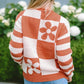 LoversLane Contrast Round Neck Long Sleeve Sweater