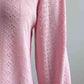 FULL SIZE Eyelet V-Neck Flounce Sleeve Blouse