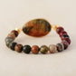 Geometrical Shape Beaded Bracelet