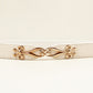 Alloy Buckle Elastic Belt