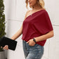 Single Shoulder Half Sleeve T-Shirt