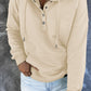Full Size Dropped Shoulder Long Sleeve Hoodie with Pocket