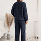 Vixen Teddy Long Sleeve Top and Pants Lounge Set