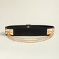 BeyondBeautiful Elastic Belt with Chain