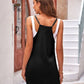 Spaghetti Strap Romper with Pockets