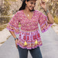 Tie Neck Babydoll Top