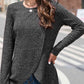 Round Neck Long Sleeve T-Shirt