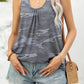 Floral Scoop Neck Tank Top