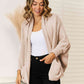 Open Front  Cardigan with Pockets