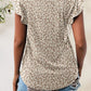 Printed Round Neck Short Sleeve T-Shirt