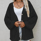 Openwork Button Front Cardigan