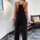 Pocketed Spaghetti Strap Overalls