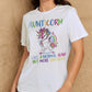 Simply Love Full Size AUNTICORN LIKE A NORMAL AUNT BUT MORE AWESOME Graphic Cotton Tee