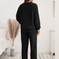 Vixen Teddy Long Sleeve Top and Pants Lounge Set