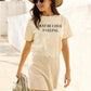Simply Love Full Size JUST BE COOL DARLING Short Sleeve T-Shirt