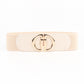 Women's D Buckle Elastic Belt