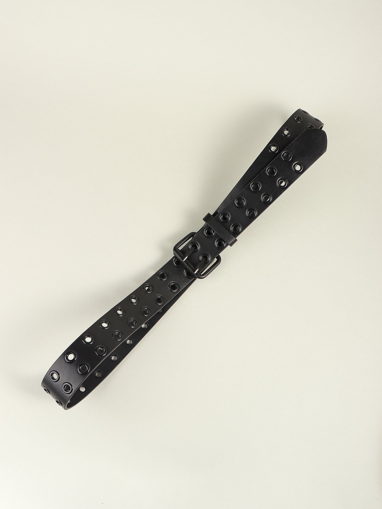 Women's Grommet PU Leather Belt