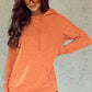 Full Size Long Sleeve Front Pocket Hoodie